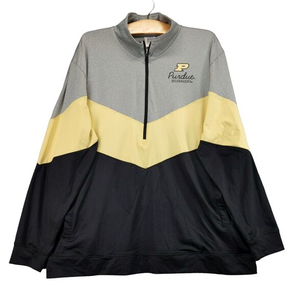 Pro Edge Purdue Boilermakers Pullover Jacket Women's Plus Size 1X/16W Multicolor - Picture 1 of 14